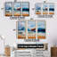 «Vibrant Beach Waves 1» - art mural vagues côtières-2028666361-2028666367