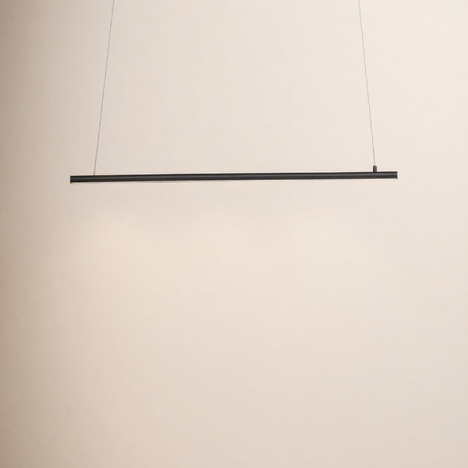 Collie Single Light LED Pendant, Black