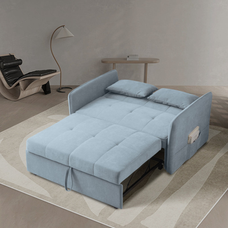 Goeselt Upholstered 53.5'' Loveseat, Gray Chenille