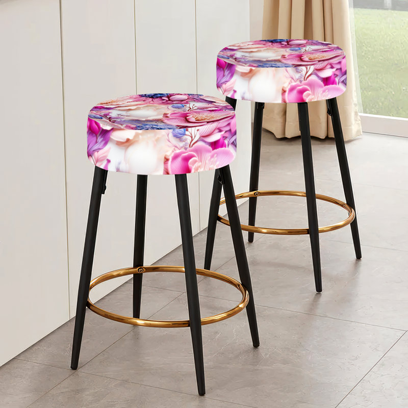 Ensemble de 2 tabourets de bar Anastas