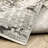 Telisa Abstract Industrial Ivory / Brown Area Rug-1987347401