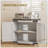 Storage Cabinet, Buffet Sideboard with Barn Door, Adjustable Shelf,wood