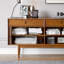 Buffet simple et rétro avec rangement-1556764434