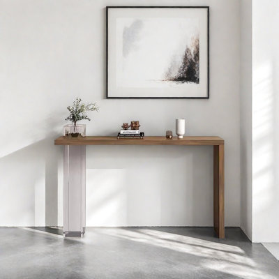 Modern Minimalist Art Console Table
