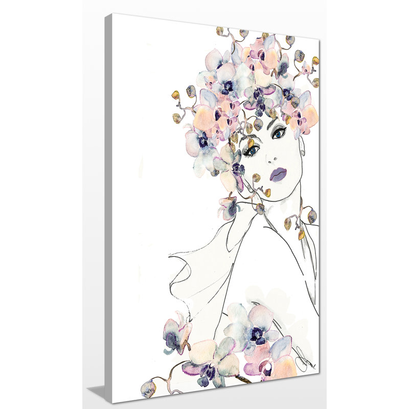 «In Bloom 2», reproduction d'impression sur toile encadrée, H 48 po x l 28 po x P 1,5 po, Toile tendue