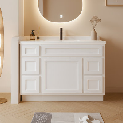 48'' Single Bathroom Vanity Base Only