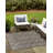 Outdoor Preen Area Rug Black-Ivory Color-71178767