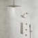 Dual Shower Heads System with Handheld Spray, Thermostatic Shower Faucet Set