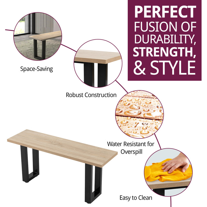 Antigua Bench, H45 x W100 x D30cm