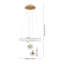 4 - Light Natural LED Dome Pendant