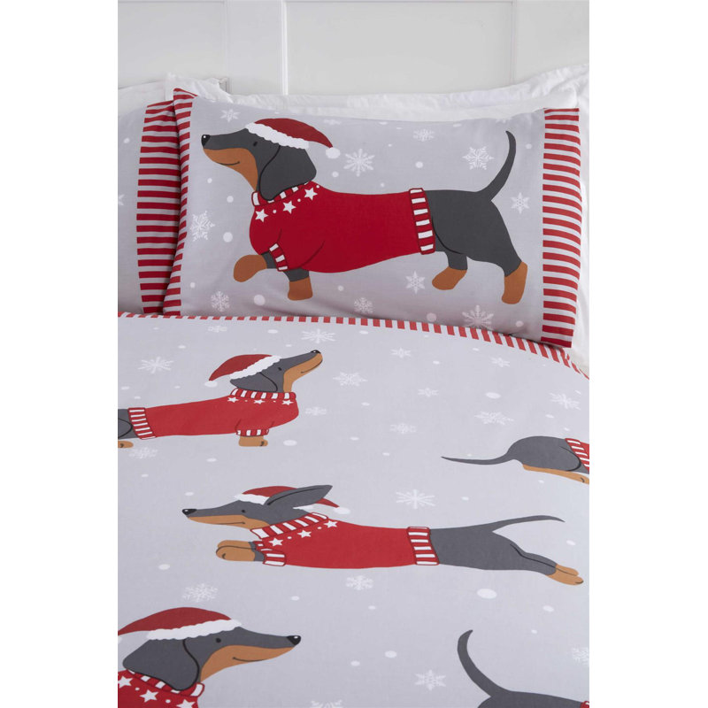 Cotton Blend Duvet Cover Set with Pillowcases, Single Duvet Cover + 1 Standard Pillowcase