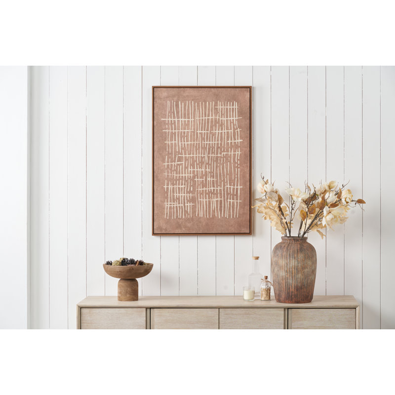 Wrapped Canvas Painting