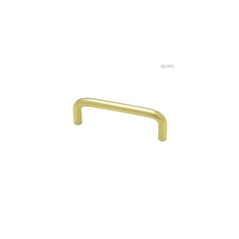 (Paquet de 5) Laiton poli massif de 3 1/2 po