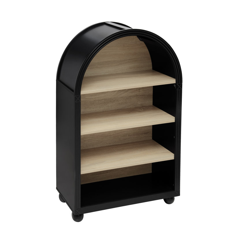 Kids Small Bookcase Arched Bookshelf