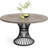 47" Farmhouse Round Dining Table For 4-6
