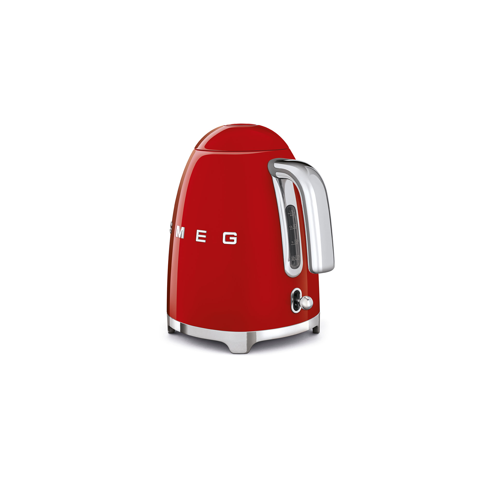 SMEG 50's Retro Style 7-Cup Electric Kettle, Red