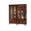 Giovanni Solid Wood Lighted China Cabinet