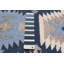 Ankara FW Navy Kilim 5'0" x 8'1"