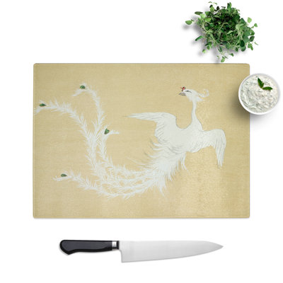 Flying Bird by Kamisaka Sekka Chopping Board