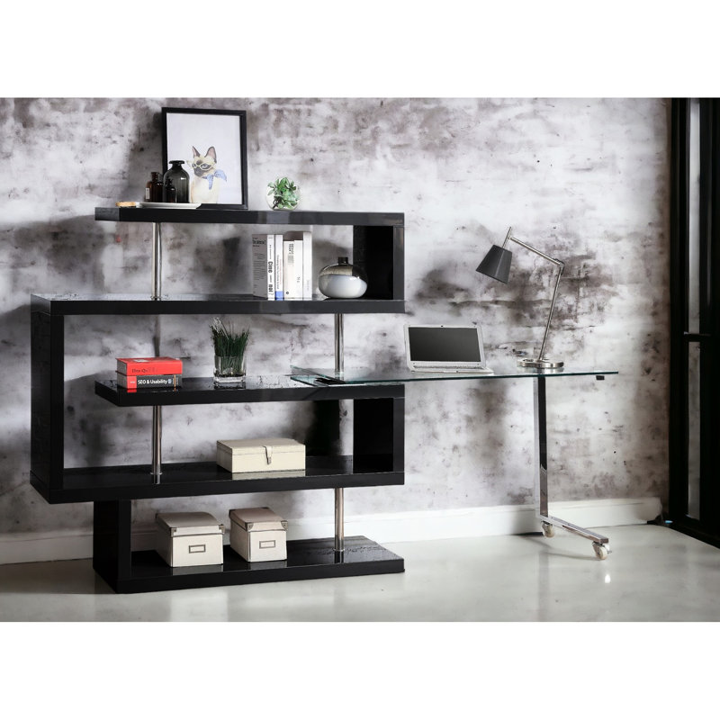 Élégant bureau de travail avec 360 po pivotant et tablette d'apparence élégante, fonction et finition