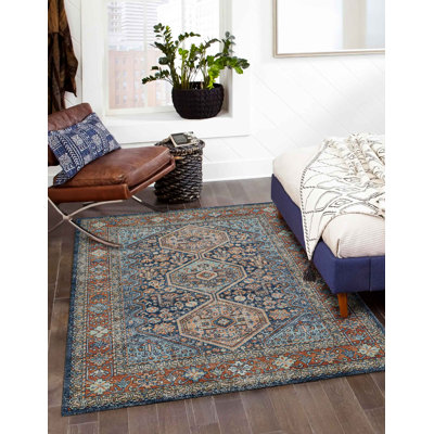 Karpinski Navy Rug 9'3" x 11'10"