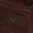 1Pc Cherry Finish Five Drawers Louis Philip Chest Solid Wood Contemporary Sleek Ample Storage-1489587526