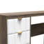 Besian 3 Drawer Desk  (Ready Assembled)-965132779
