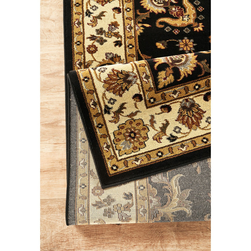Tapis classique, Rectangulaire 2 pi x 3 pi, Noir