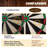 Barrington Dartboard with Darts