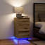 Davayah 38cm W Manufactured Wood Bedside Table-1564774115