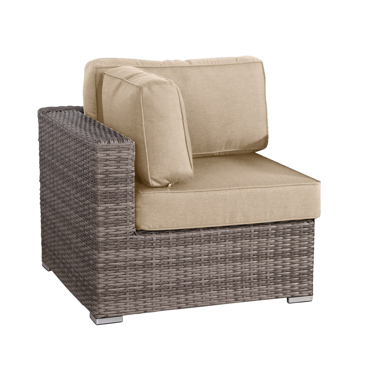 Tonioni 2-Person Sunbrella® Patio Seating Group, Sunbrella Beige