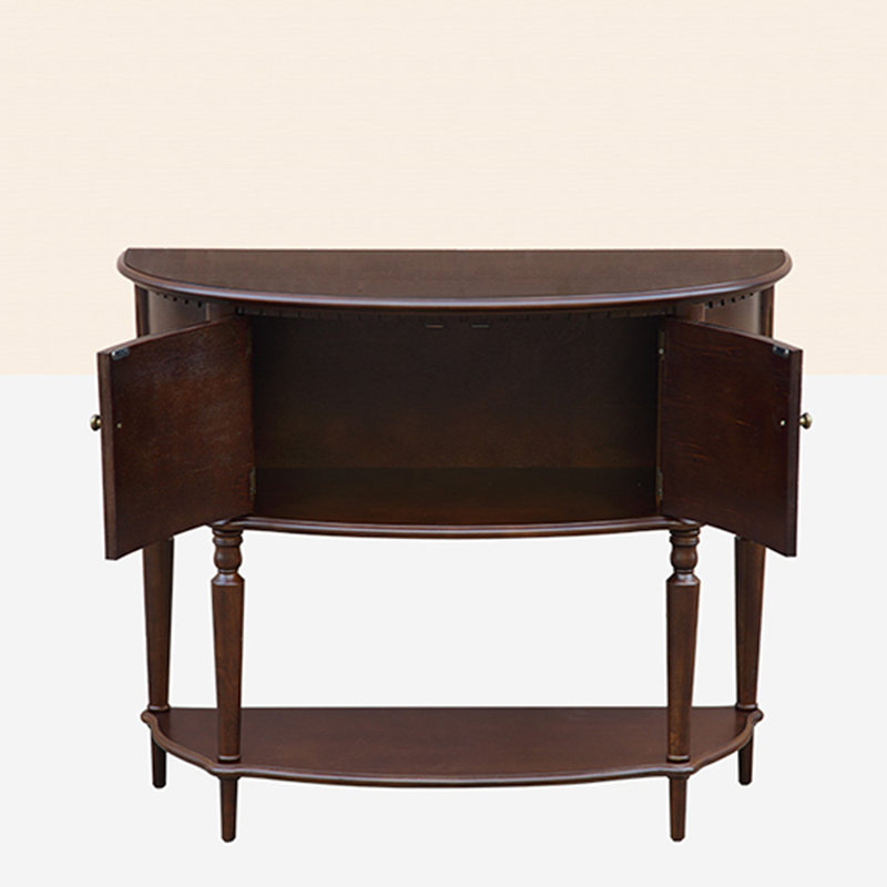 Console American Country Style, Noir noyer