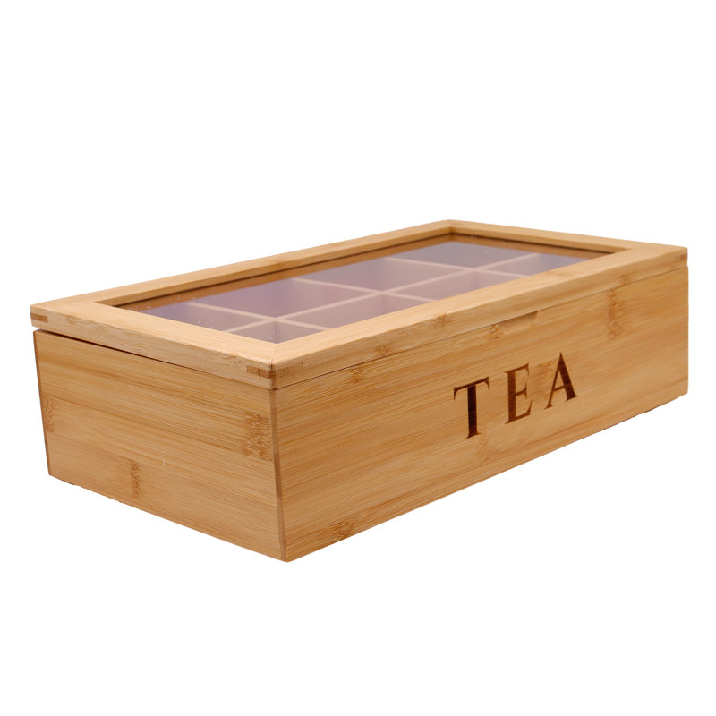 Alpen Home Derrek Bamboo Tea Box