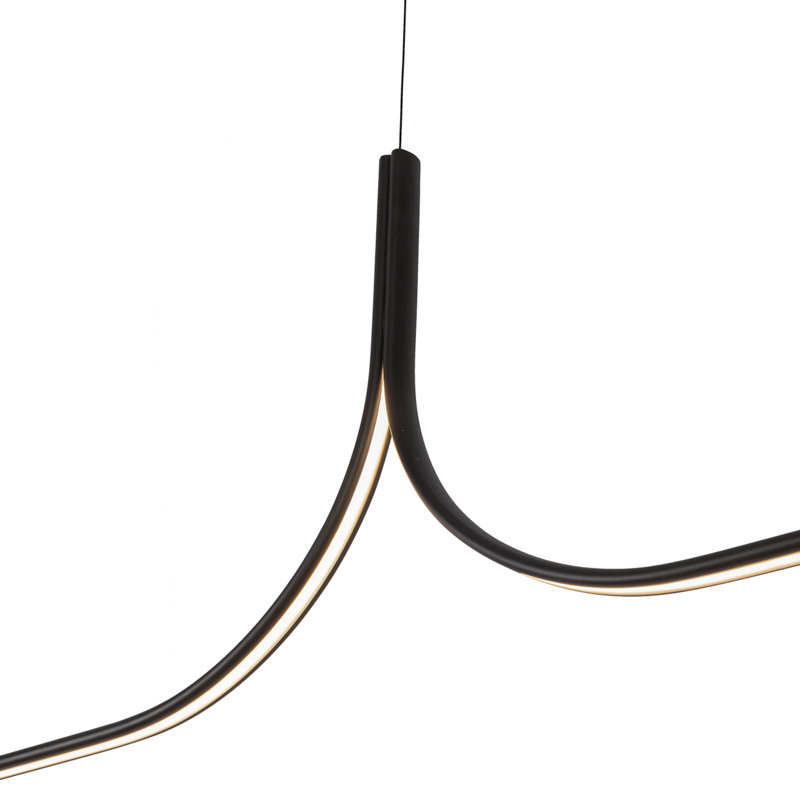 Thread 5-Ft Linear Pendant, 2 Lights, 138.63" H x 118.13" W x 1.25" D
