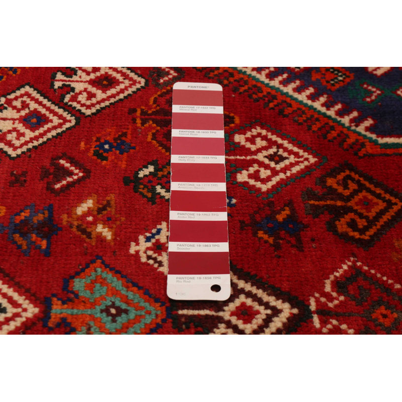 Tapis rouge Melis 5 pi 5 po x 8 pi 4 po