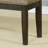 Warm Gray Nail Heads Solid Wood Fabric Upholstered Padded Seat Kitchen Rustic Dining Room Furniture(1Pc BENCH Only)