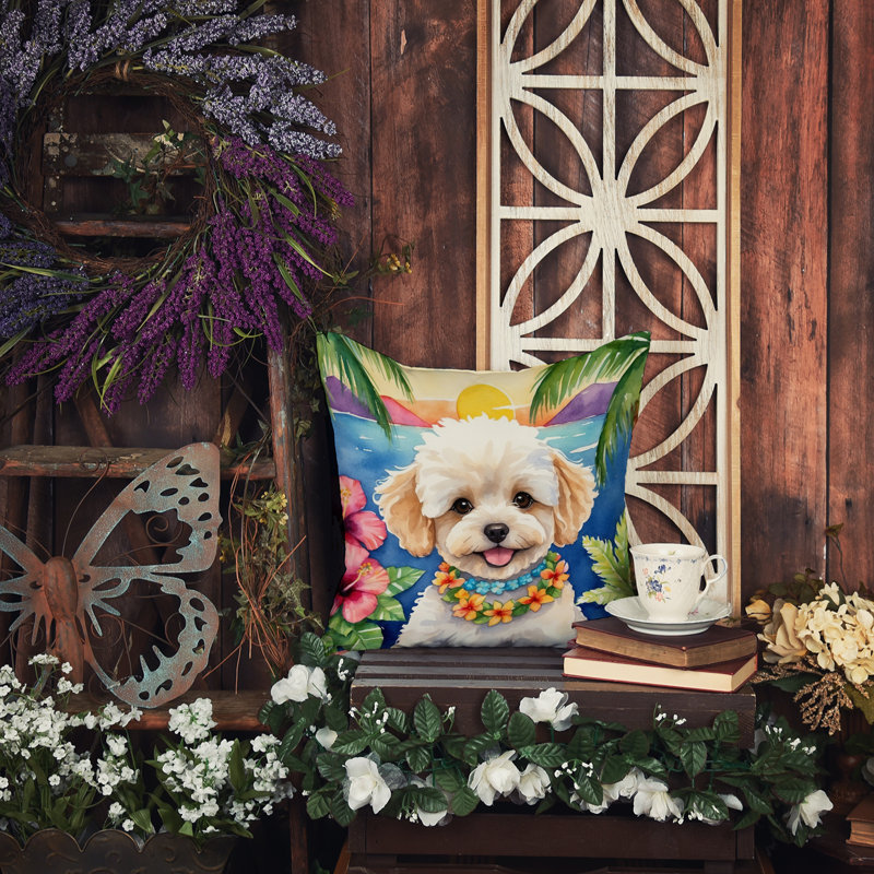 Coussin décoratif intérieur / extérieur Autre / Sans motif, H 14 po x l 14 po