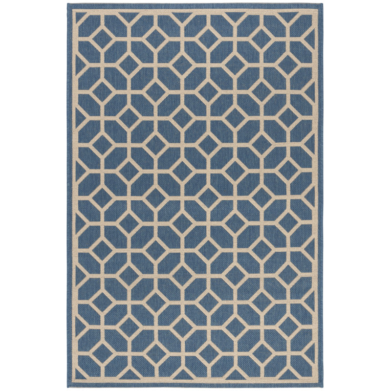 Cosper 100 Performance Geometric Indoor/Outdoor Area Rug, Rectangle 5'3" x 7'6"