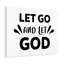 Let Go And Let God - Wrapped Canvas Print-1598545688
