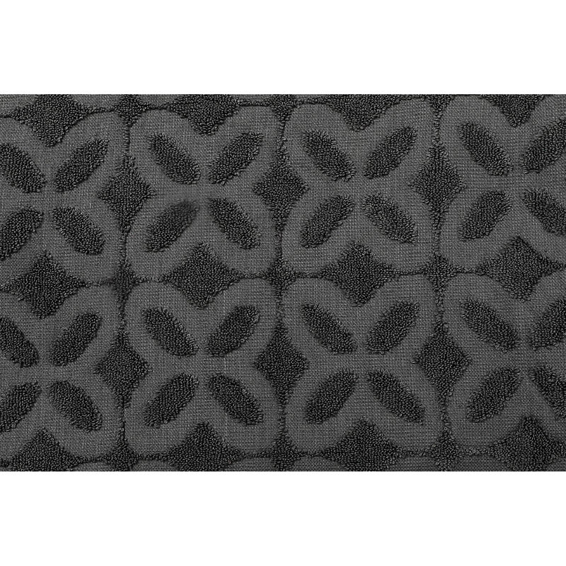 Drap de bain Avery 30 po x 60 po, Gris foncé