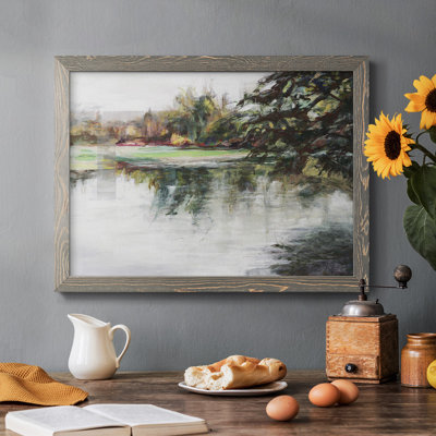 Peinture sur toile encadrée