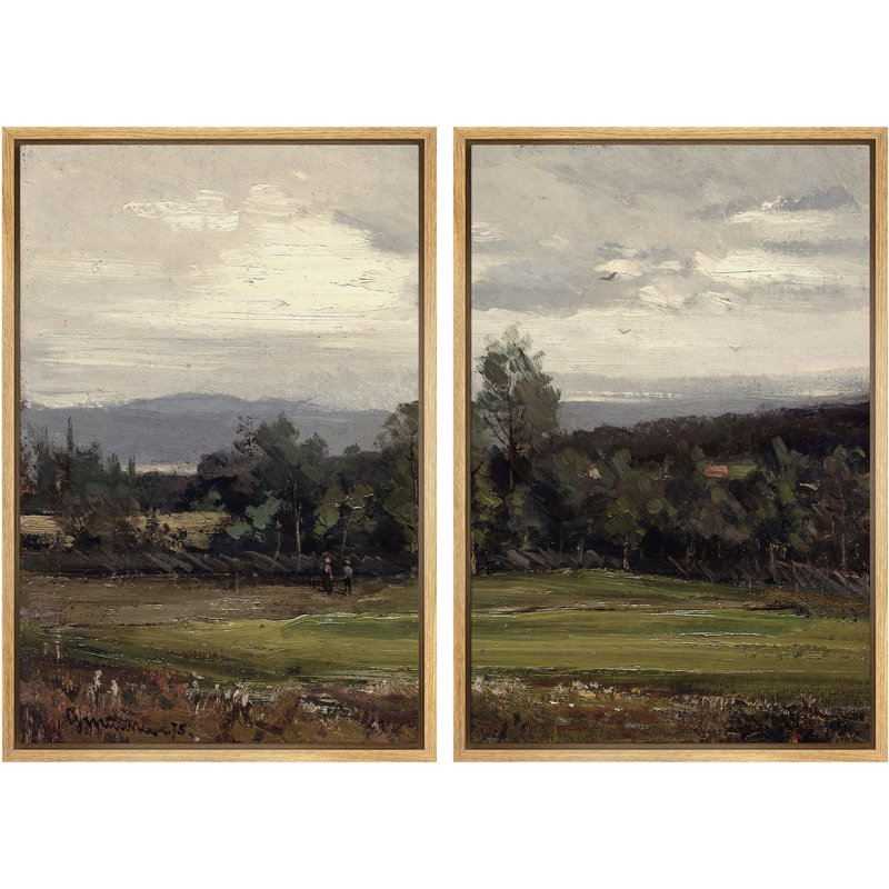 Harmonie et champ pastoraux champêtres sereins, vue sur la nature, nature sauvage, illustrations, décor rustique, Naturel