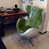 Green Faux Leather selected