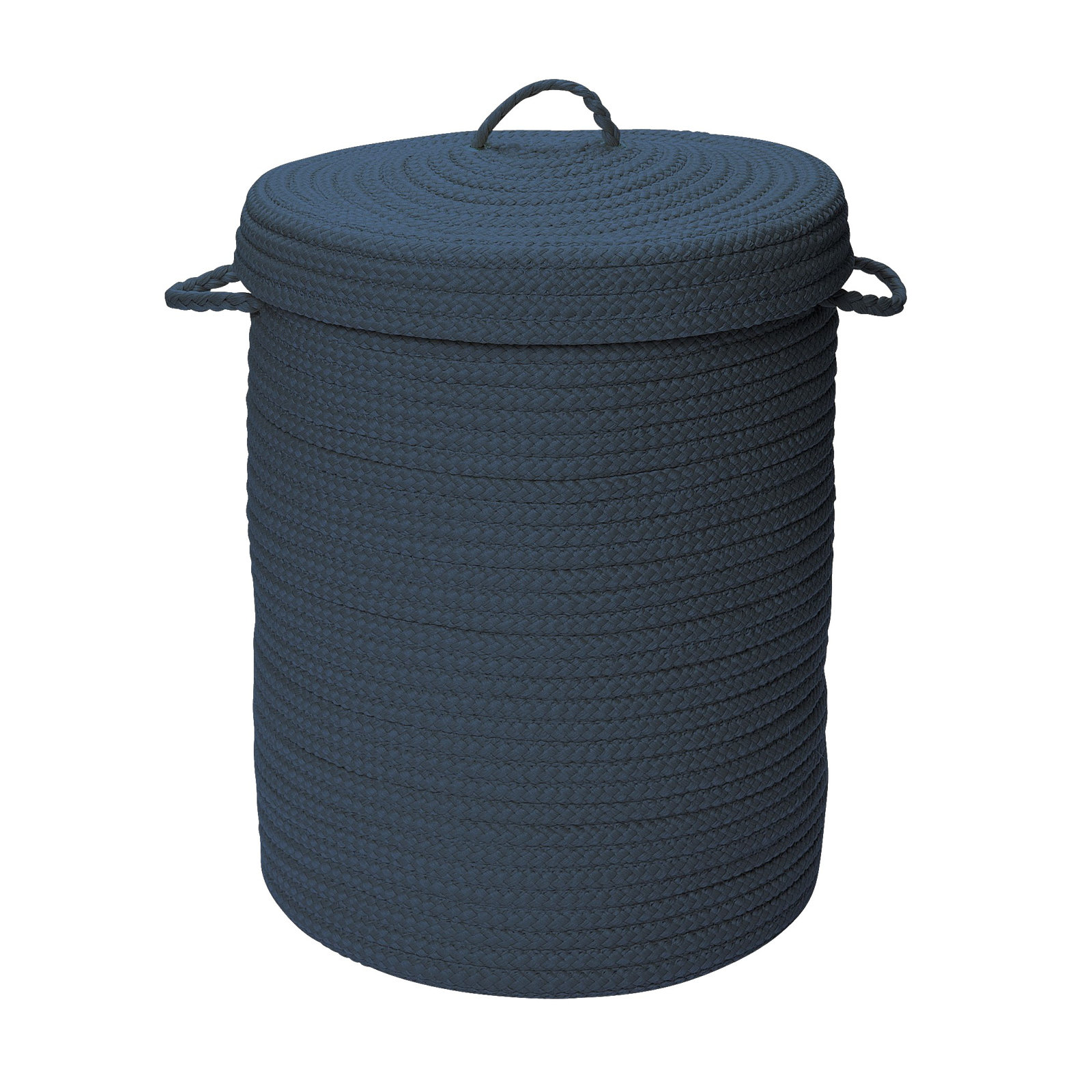 Manor Laundry Hamper, Large (30" H x 18" W x 18" D), Jasmine Textured
