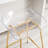 26" Counter Stool With Metal Frame-260469111