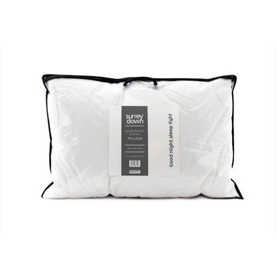 Home Range Goose Feather & Down Plush Pillow