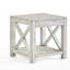 Abbi-Rose Square Metal Outdoor Side Table , 23'' in. W 23'' in. D