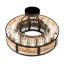 Smythe 16 - Light LED Semi Flush Mount