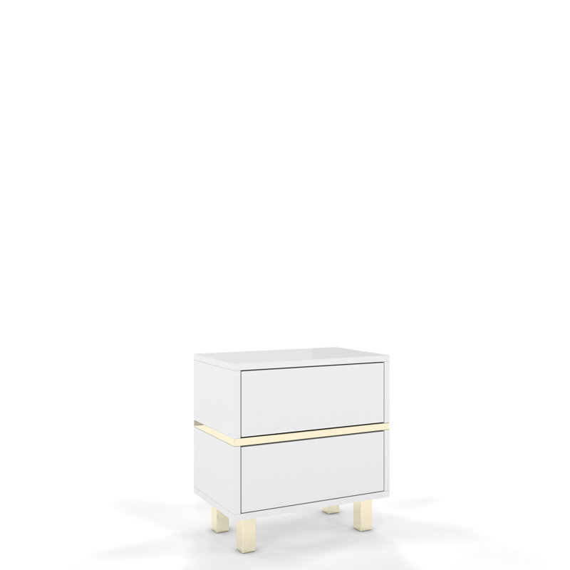 Paris 49cm W Bedside Table