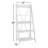 68" H x 35" W 4-Tier Solid Wood Ladder Bookshelf-1829698794
